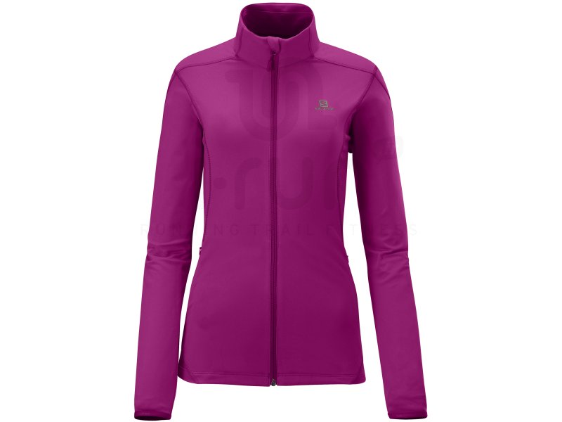 Salomon Veste Discovery Midlayer W femme pas cher