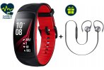 Samsung Pack pulsera conectada Gear Fit2 Pro S + Auricualres Level Active
