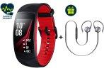Samsung Pack pulsera conectada Gear Fit2 Pro S + Auricualres Level Active