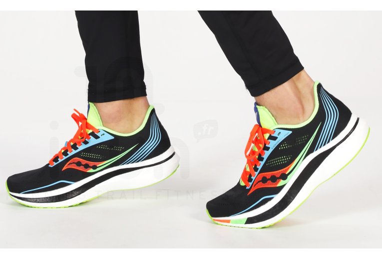 Saucony Endorphin Pro Bright Future Black Herren