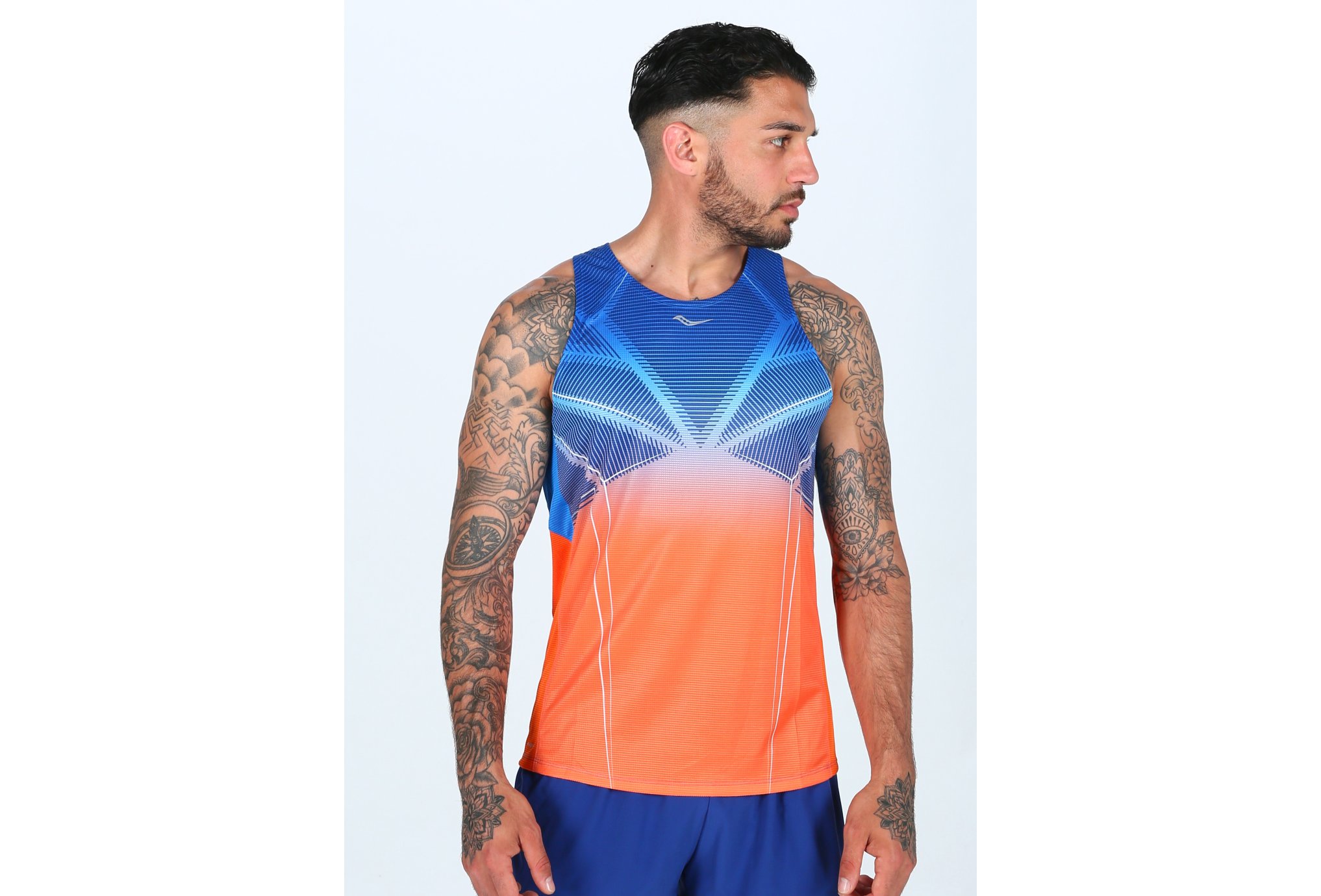 Saucony Endorphin Singlet M Diététique Vêtements homme