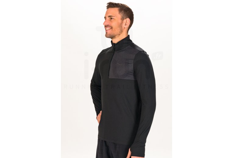 Saucony camiseta manga larga Sunday 1/4 Zip