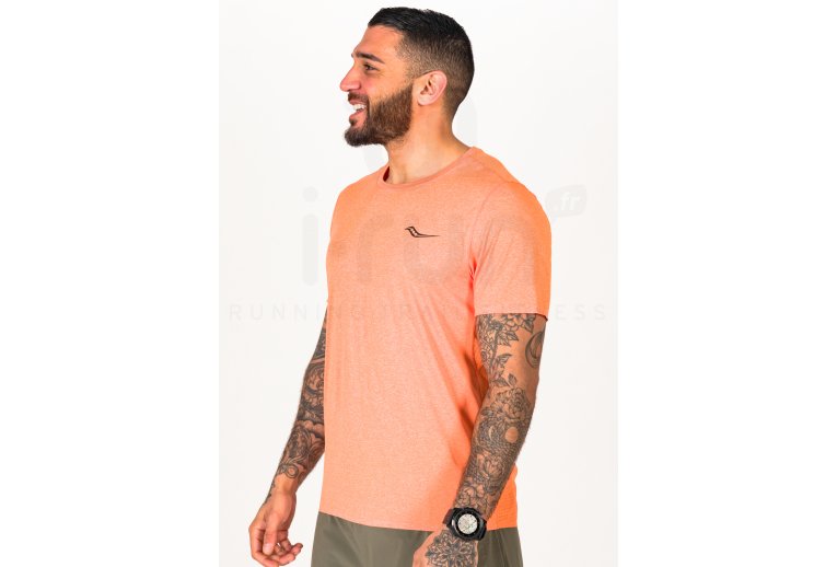 Saucony camiseta manga corta Time Trial