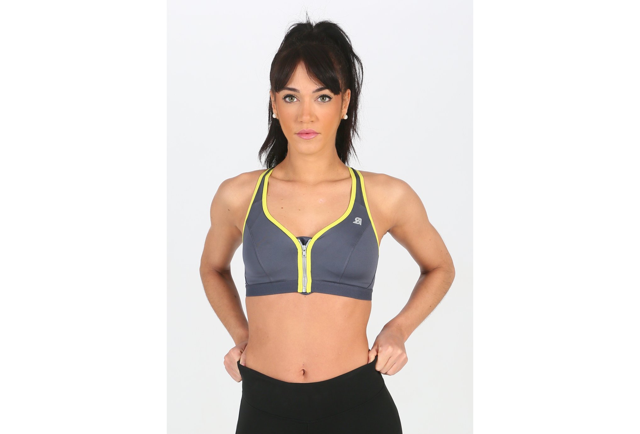 Shock absorber active zipped best sale plunge bra