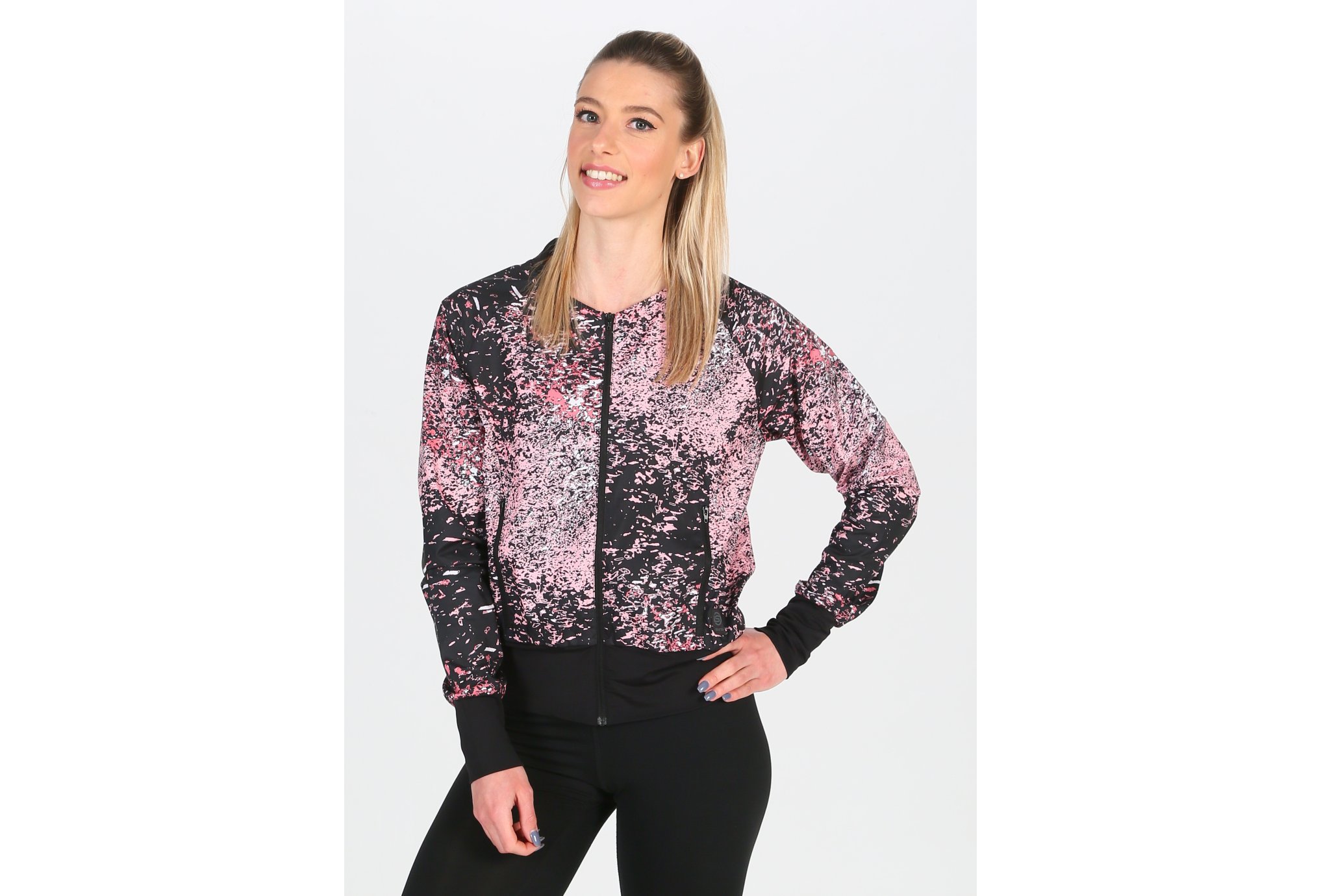 Skins Activewear Interlect Bomber Run W Diététique Vêtements femme