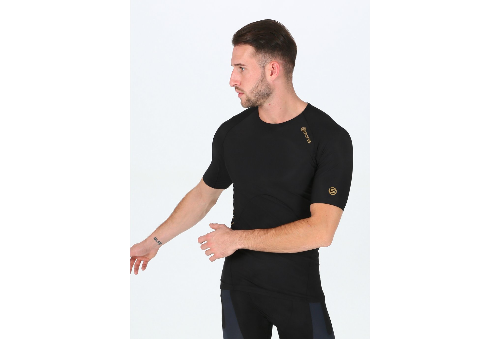 Skins Tee-Shirt Active 400 Top M vêtement running homme