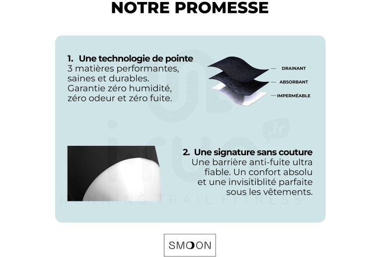 Smoon Shorty mestruale - Flusso medio
