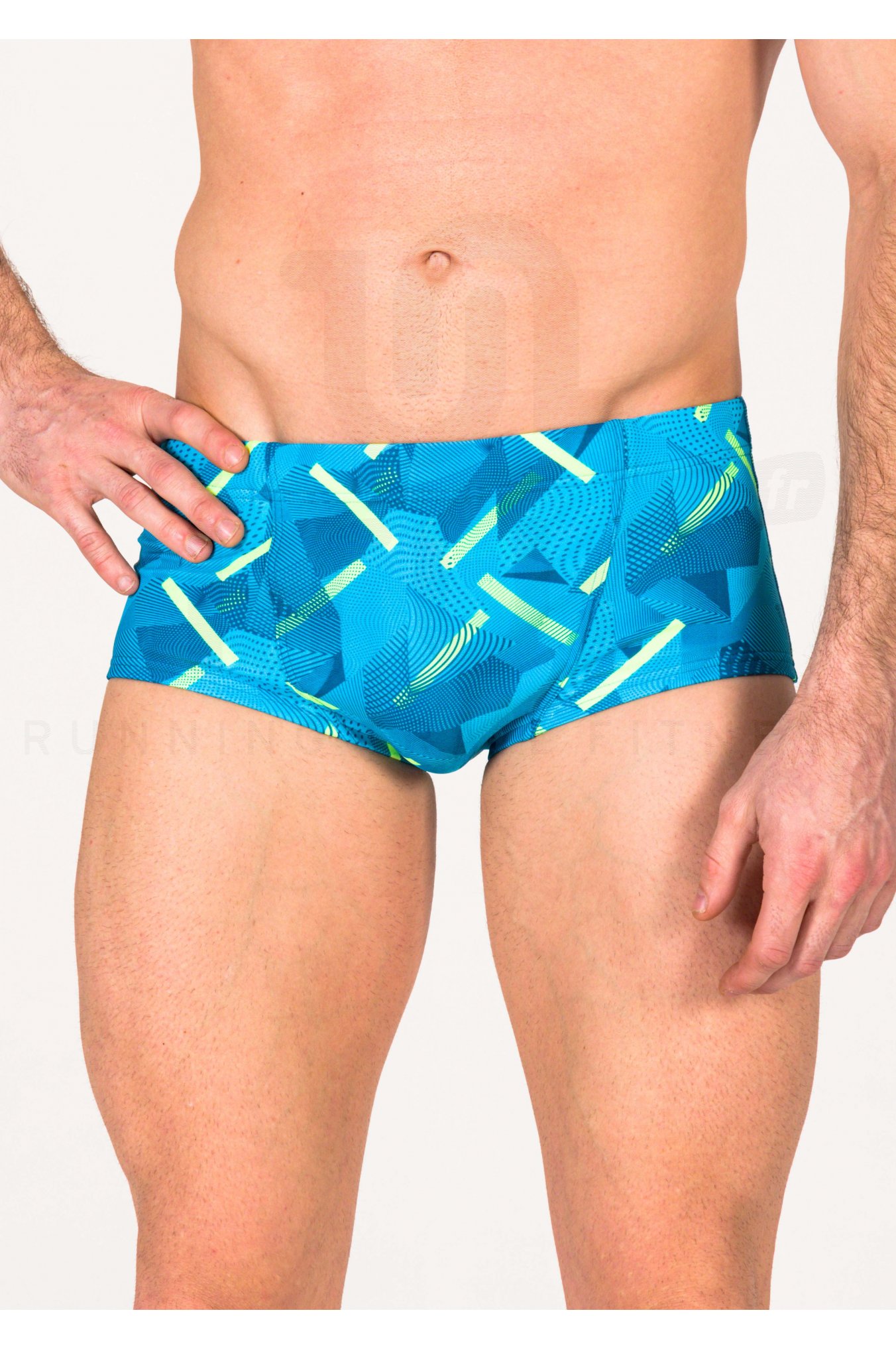 Boxer de bain Homme Valmilton bleu marine/vert