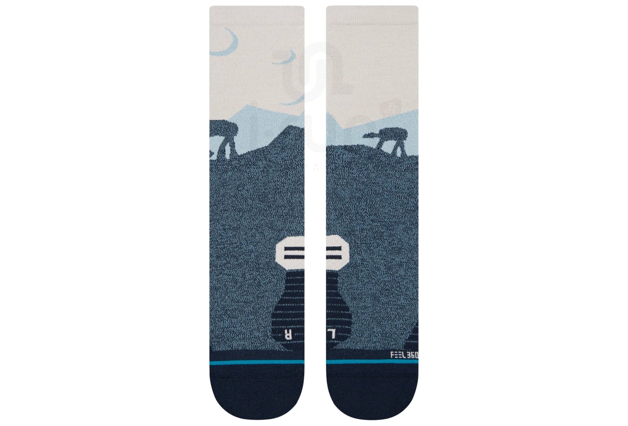 Calzini Unisex Stance Know Him Crew – Altezza Media, Ammortizzati E Con Supporto Per L'Arco Plantare – Antiodore In Cotone - 4