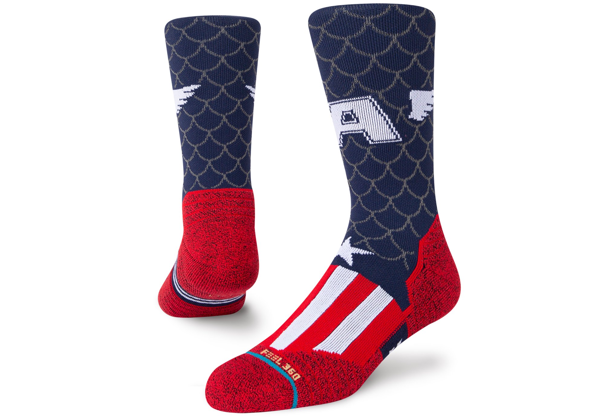 Stance Athletic Captain Crew Chaussettes