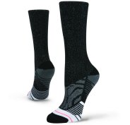Stance Training Shiny Black Crew W