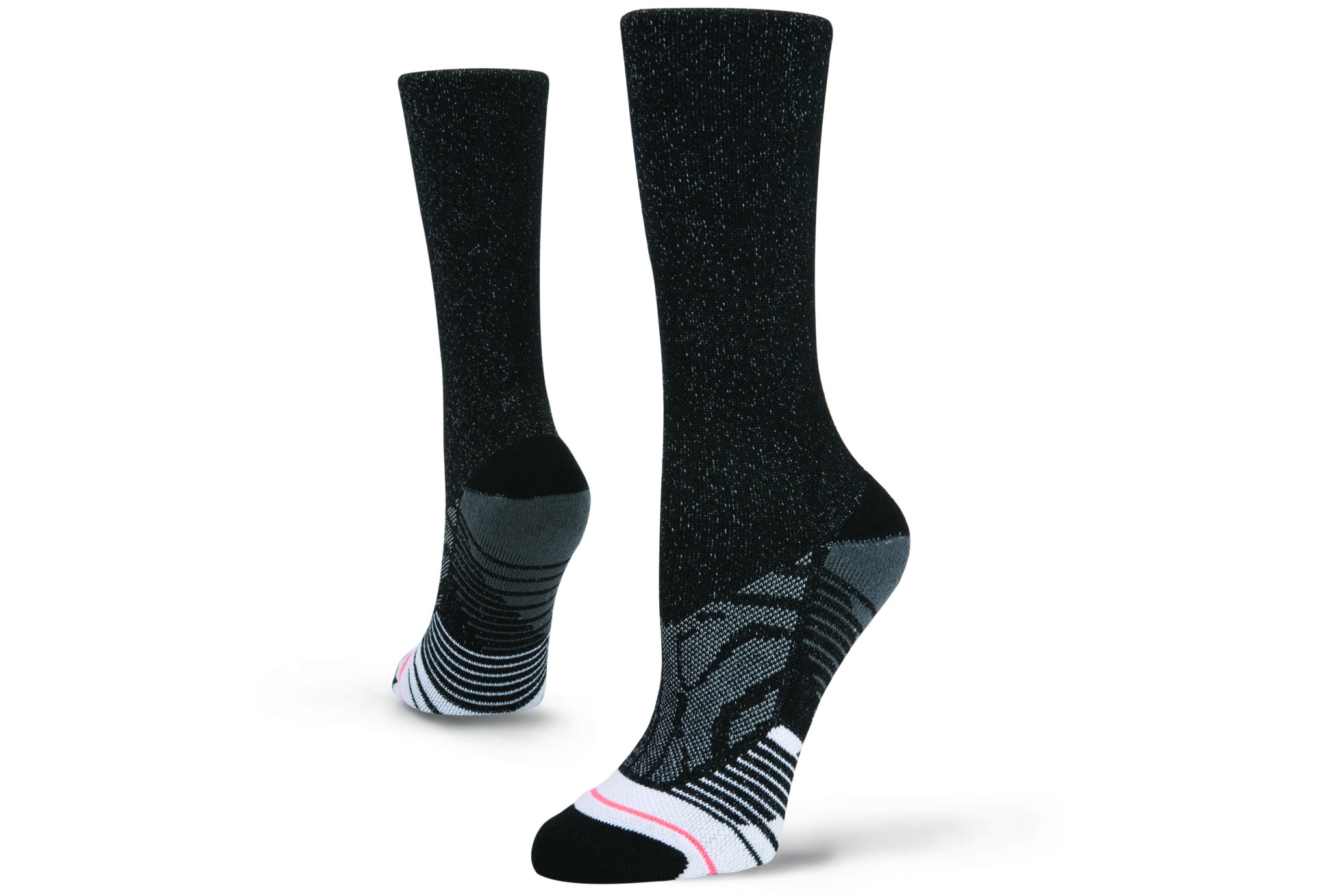 Stance Training Shiny Black Crew W Chaussettes