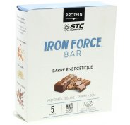 STC Nutrition Etui 5 Barres Iron Force Bar Chocolat Praliné