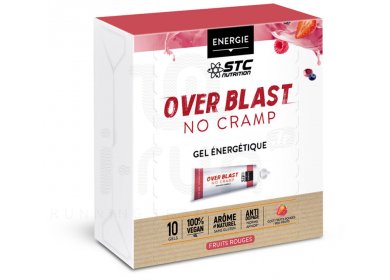 STC Nutrition Etui Gels Over Blast No Cramp - Fruits Rouges