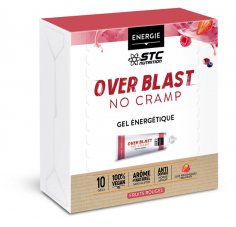 STC Nutrition Etui Gels Over Blast No Cramp - Fruits Rouges