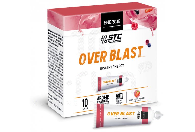STC Nutrition Etui Gels Over Blast Perf' - Fruits Rouges