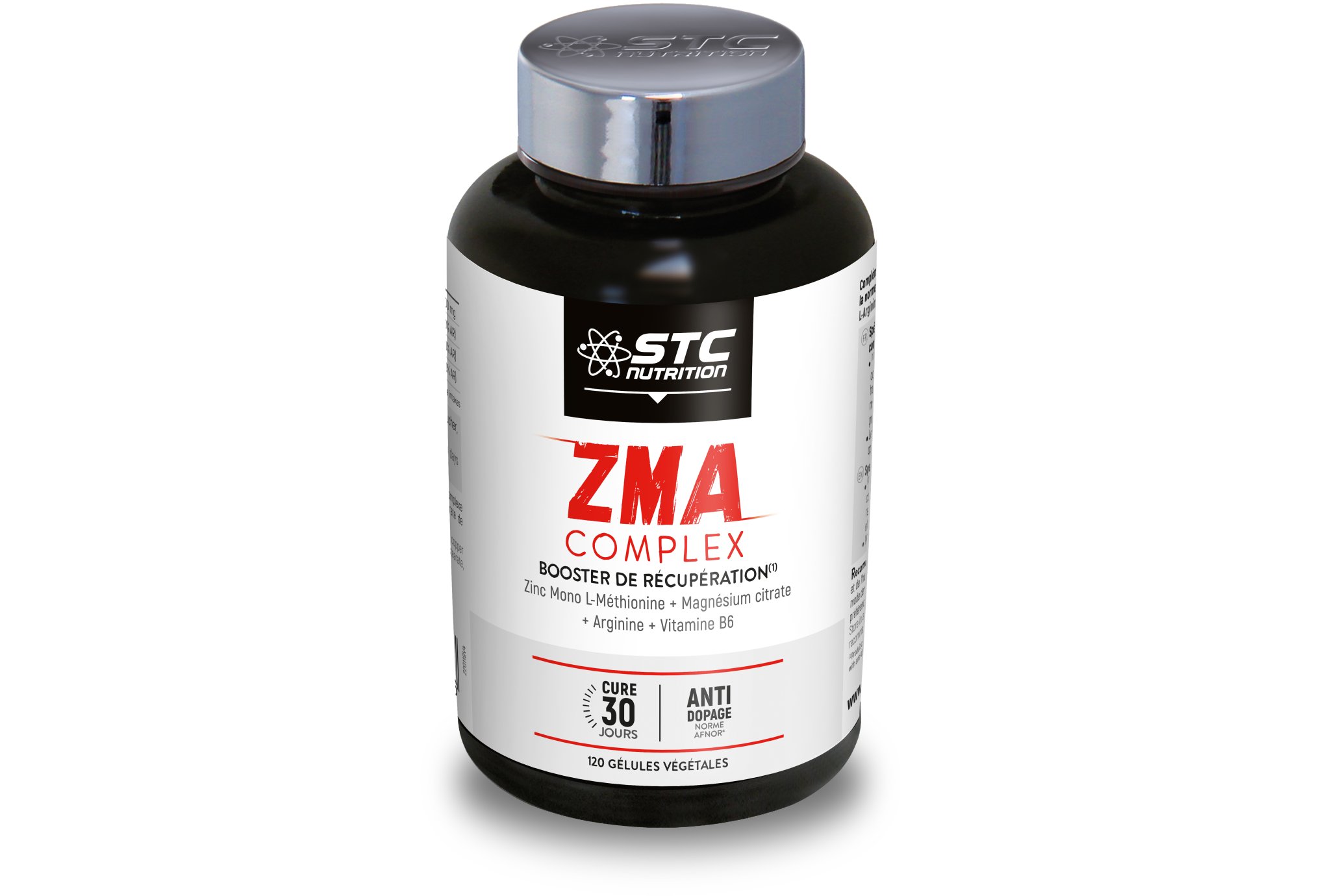 STC Nutrition ZMA Complex 120 gélules Diététique Compléments