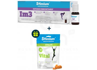 Stimium Pack Dfenses Immunitaires + Gommes Vital - Miel offert 
