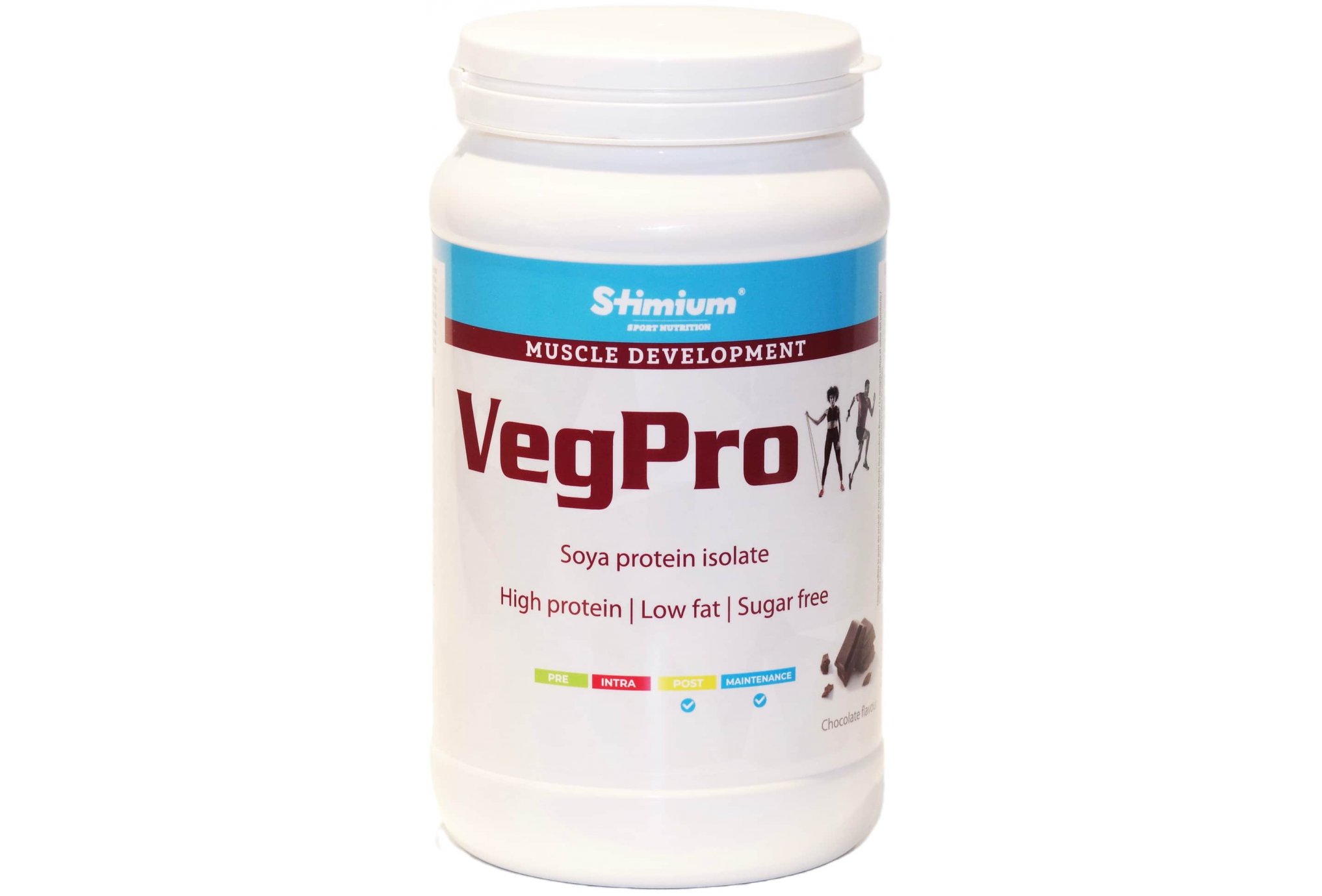 Stimium VegPro - Chocolat - 750 g Diététique Protéines / récupération