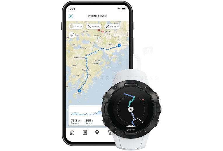 Suunto 5 White Black