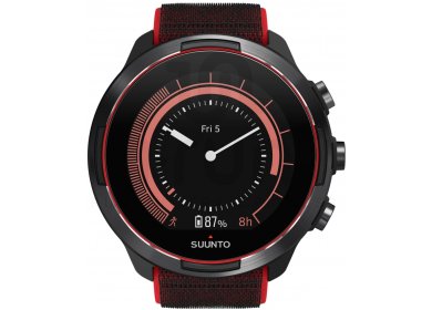 Suunto 9 Baro Red Special Edition + Bracelet en Cuir 