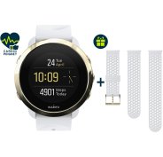 Suunto Pack 3 Fitness Gold + bracelet White Gold offert