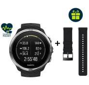 Suunto Pack 9 Black + Bracelet Urban 2 cuir offert