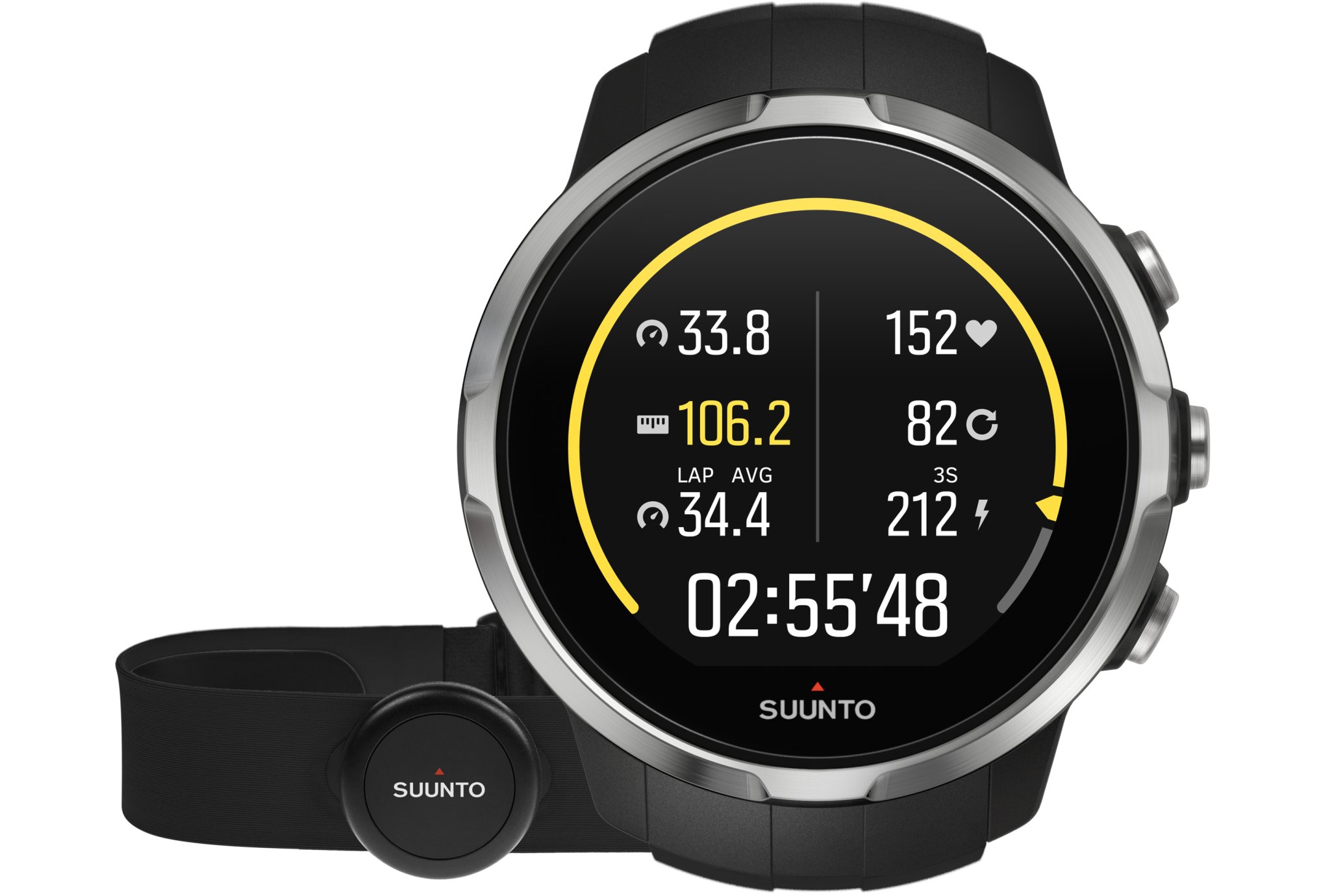 suunto spartan sport black hr test