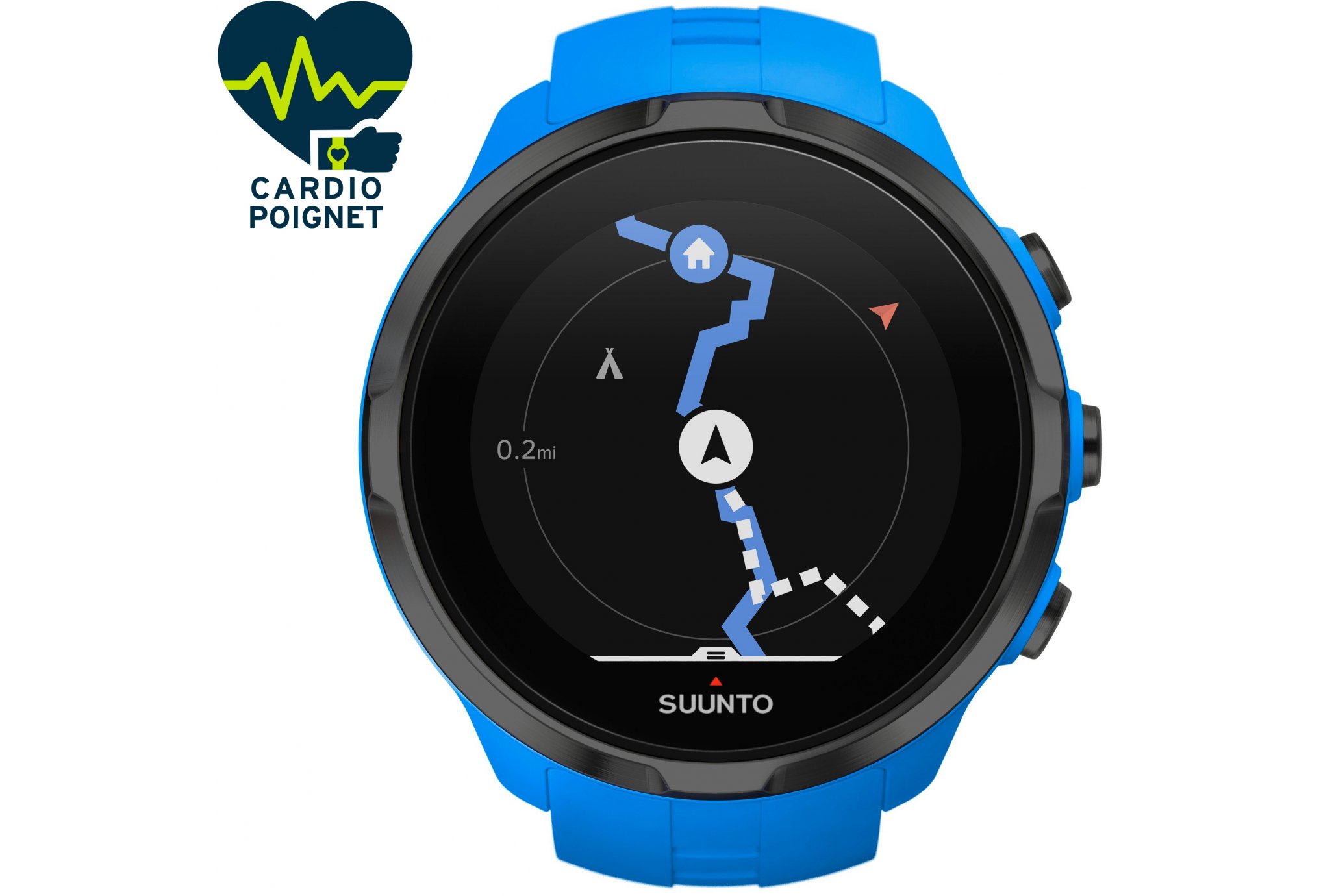 Suunto Spartan sport wrist hr blue cardio-Gps