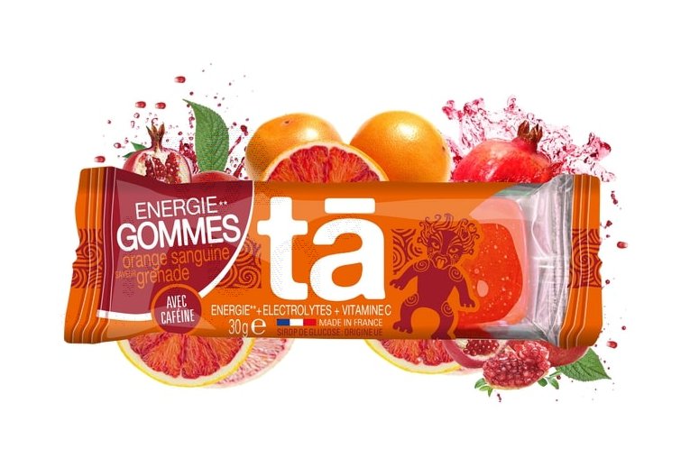 Ta Energy Energie Gommes Orangen-Granatapfel