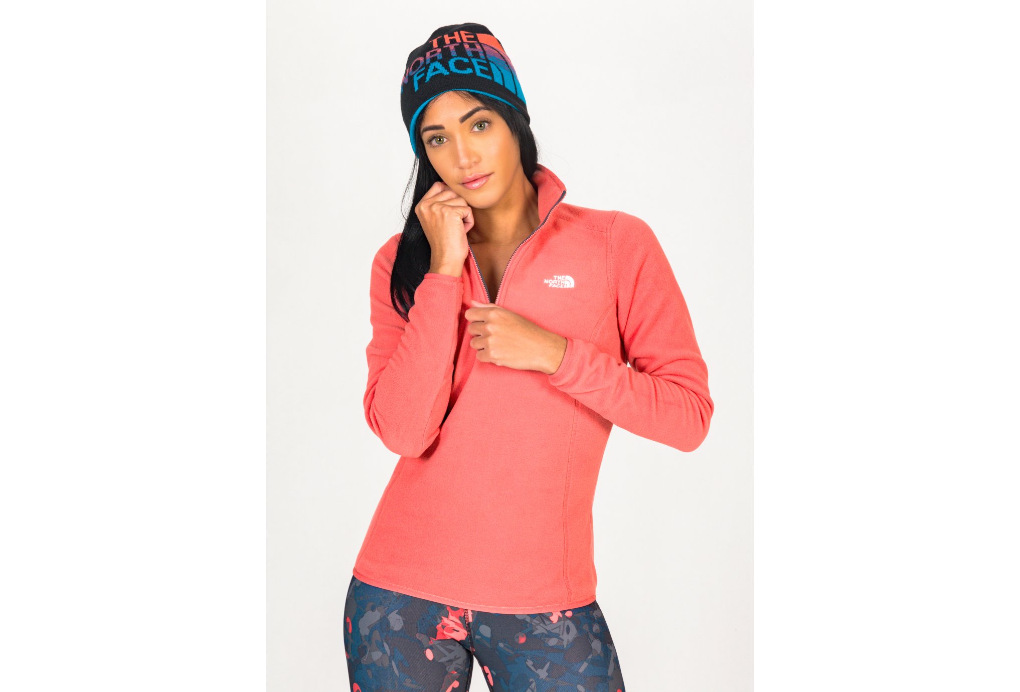 The North Face 100 Glacier 1/4 Zip W vêtement running femme