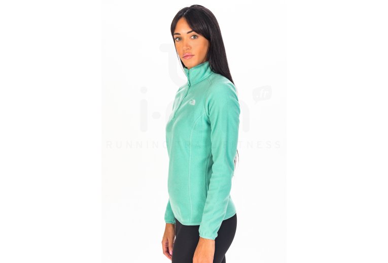 The North Face forro polar manga larga 100 Glacier 1/4 Zip