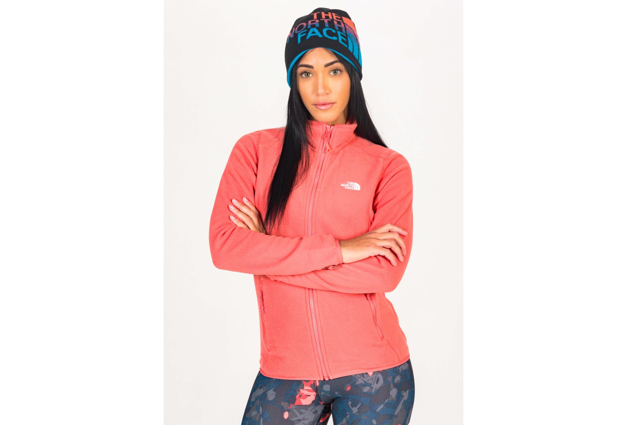 The North Face 100 Glacier Full Zip W vêtement running femme