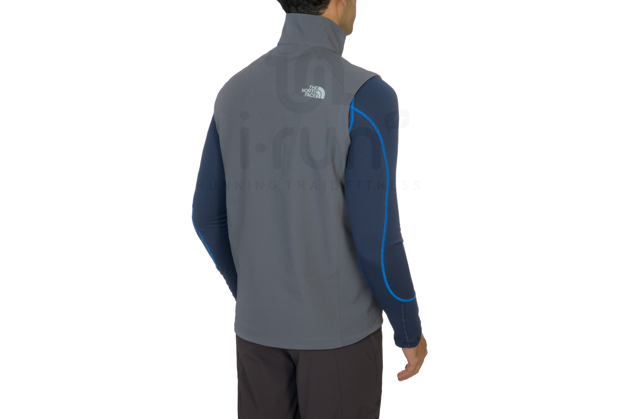 The North Face Gilet Iodin M homme Gris/argent pas cher