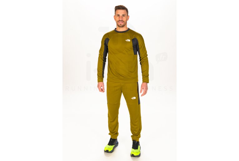 The North Face camiseta manga larga Mountain Athletics Crew Fleece