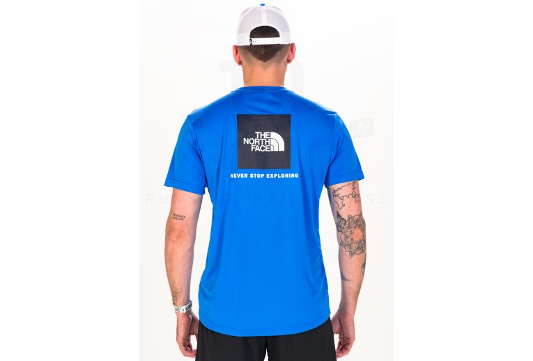 The North Face camiseta manga corta Reaxion Red Box