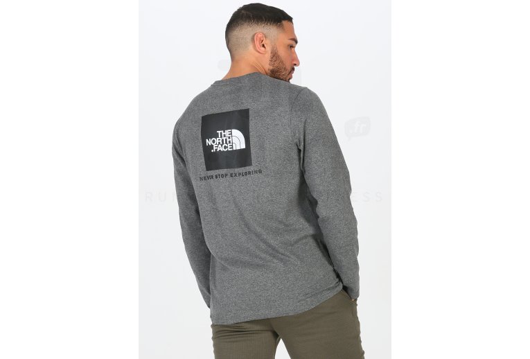 The North Face camiseta manga larga Red Box