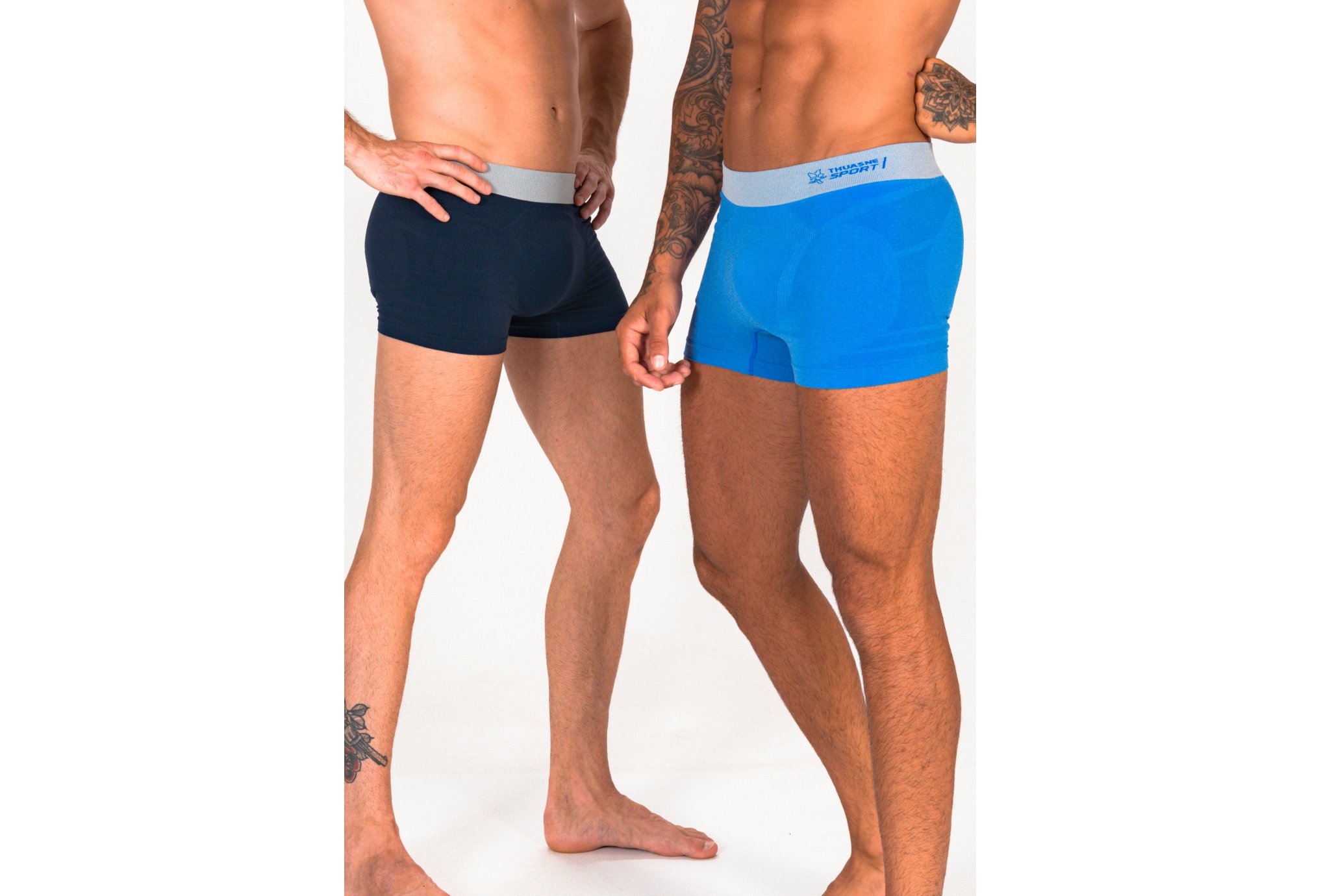 Thuasne Lot de 2 Boxer Seamless vêtement running homme