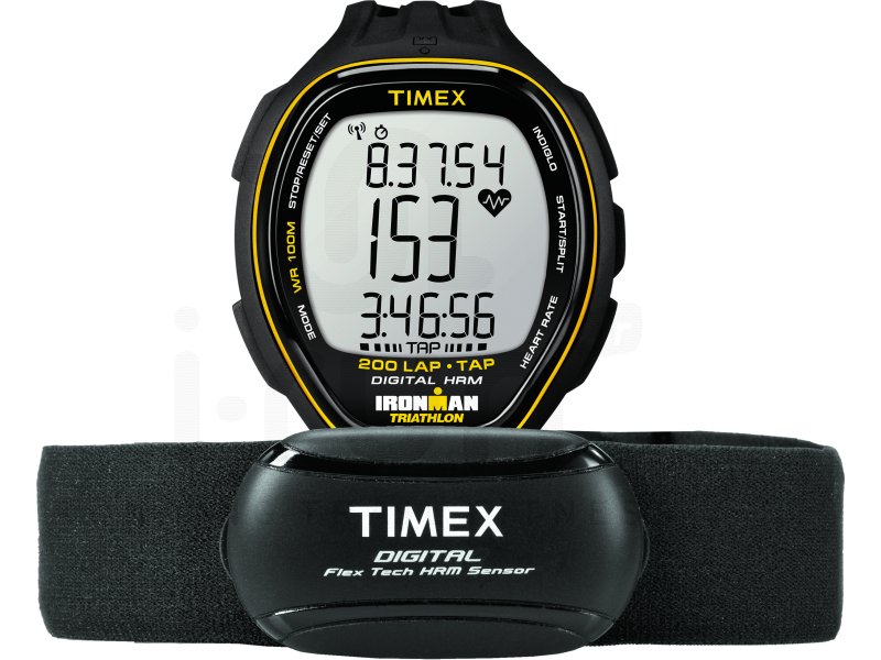 Timex Ironman Easy Trainer T5G951 – Montre Cardio Homme, Vintage, Besoin D'une Pile