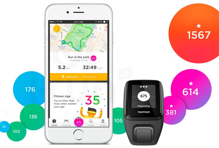 tomtom runner 3 large