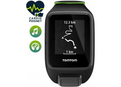 Tomtom Runner 3 Cardio + Music + Casque Bluetooth - Small 
