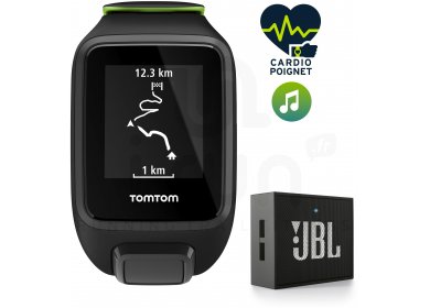 Tomtom Runner 3 Cardio + Music - Small - Haut parleur JBL 