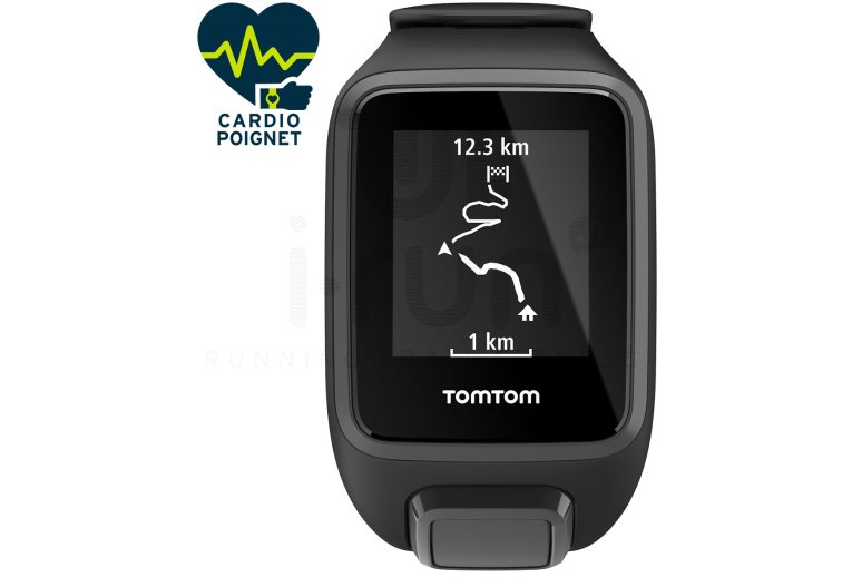 Tomtom Runner 3 Cardio Black Edition - L