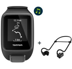 Tomtom Spark 3 Music + Casque Bluetooth - Small