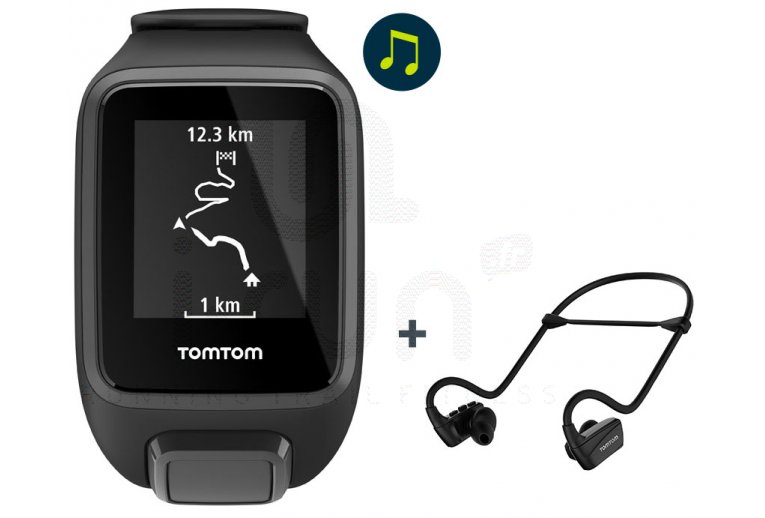 Tomtom Spark 3 Music+ Auriculares Bluetooth- Small
