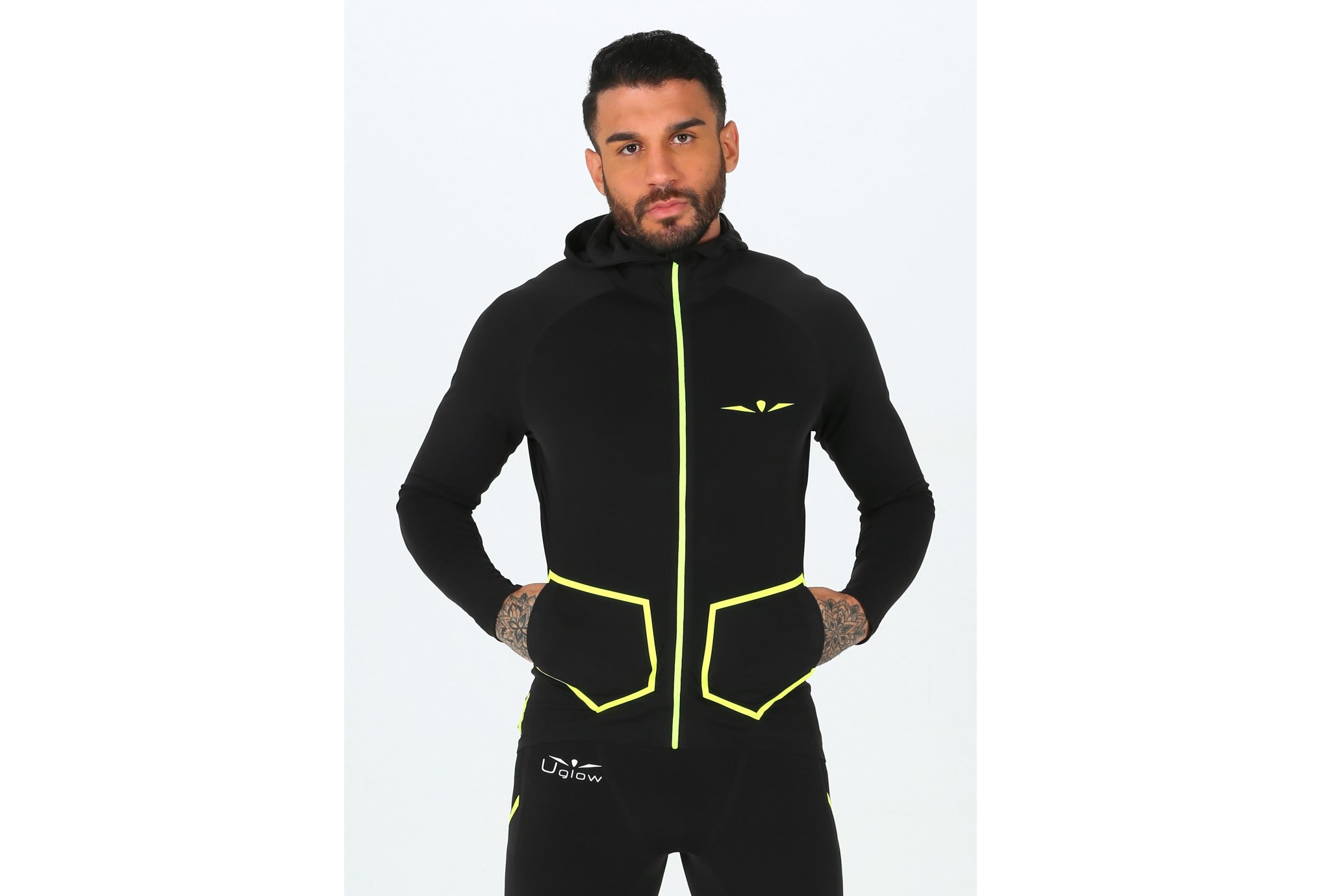 Uglow Hooded m vtement running homme