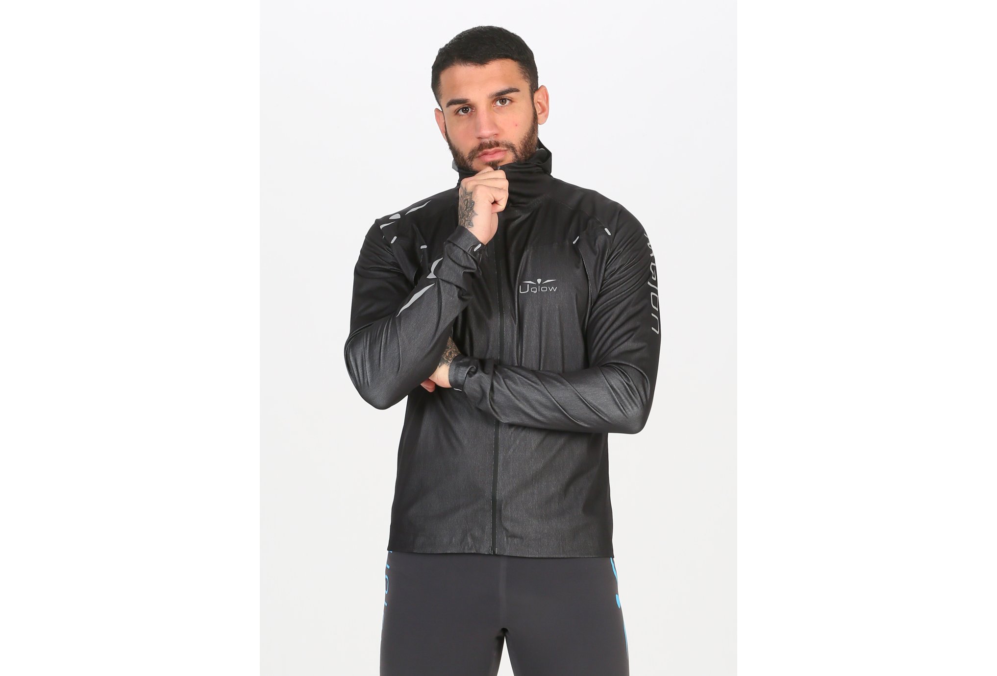 Uglow Rain Jacket X M vêtement running homme