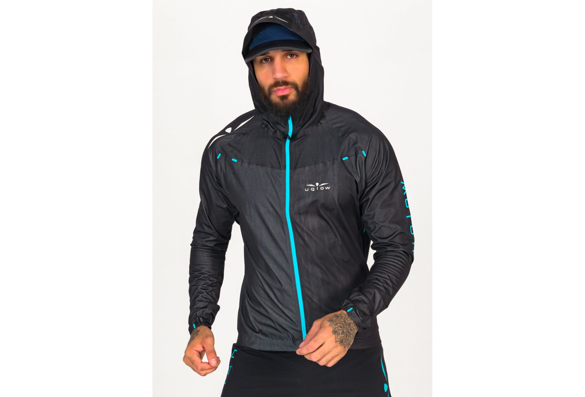 Uglow Rain Jacket X M vêtement running homme