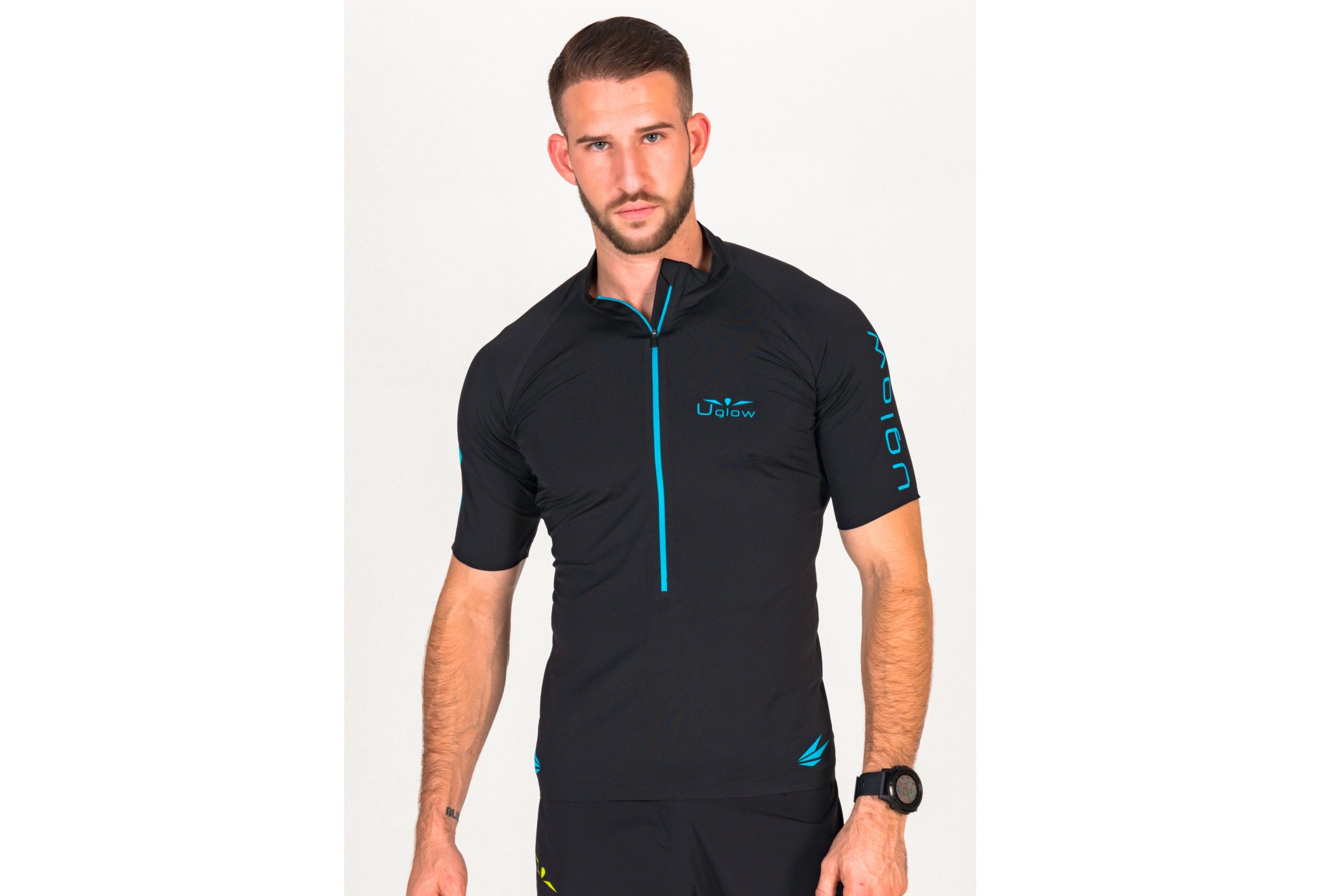Uglow Ultra 3/4 Zip M Diététique Vêtements homme