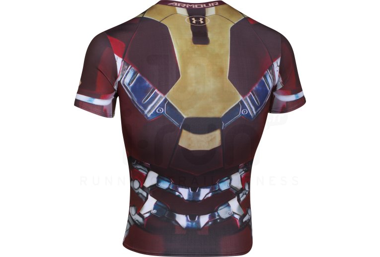 Under Armour Camiseta manga corta Compression Alter Ego Ironman